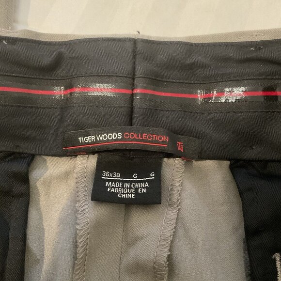 Nike Tiger Woods Collection 0974 Adaptive Fit Vented Golf Pants Mens Gray 36X30 - Picture 4 of 10